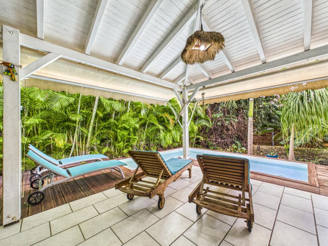 6.location villa avec piscine proche plage St François Guadeloupe